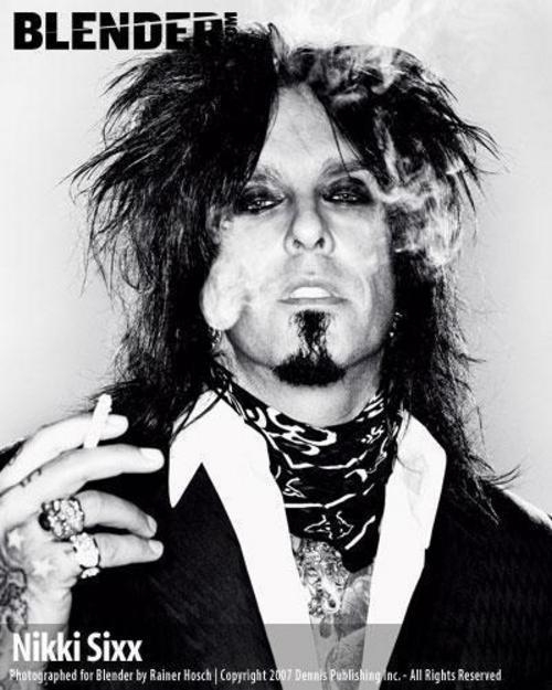 Nikki Sixx- Motley Crue