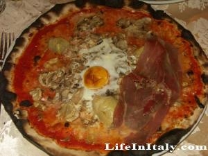 Pizza in Naples, Italy