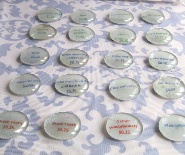 Chore magnets