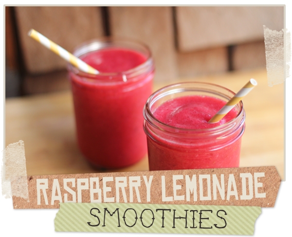 Raspberry Lemonade Smoothie
