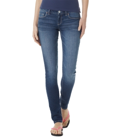 Dark wash ultra skinny jean
