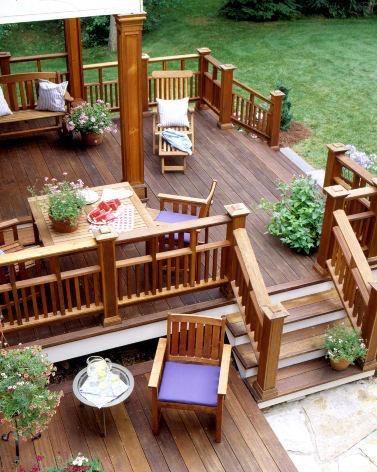 Multi level deck
