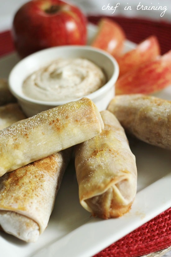 Baked Apple Pie Egg Rolls
