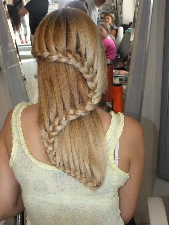 S Shaped Braid for Long Hair