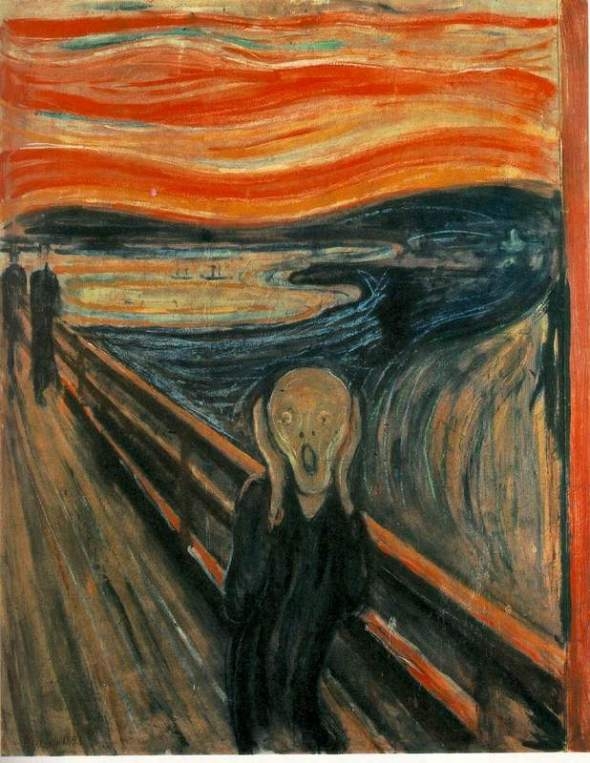 "The Scream" by Edvard Munch