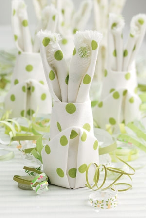 Easter Bunny Napkin