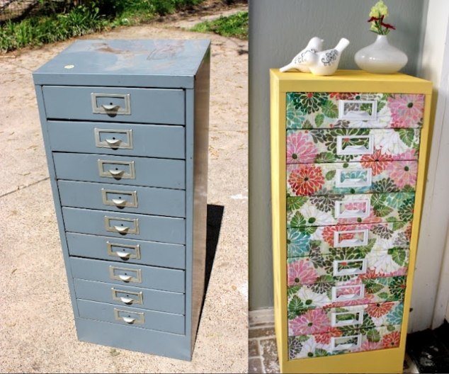 Filing Cabinet Makeover