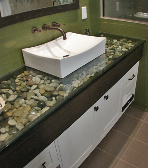 River Rock Kitchen Countertop River Rock Kitchen Countertop