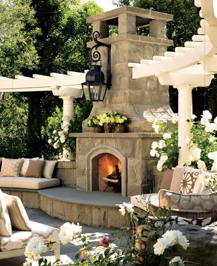 Outdoor Fireplace