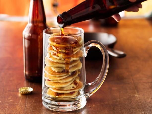 Beer & Bacon Mancakes Recipe 