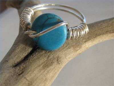 sterling silver and tourquoise
