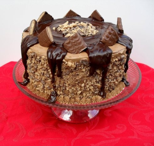 The Mocha Crunch Cake
