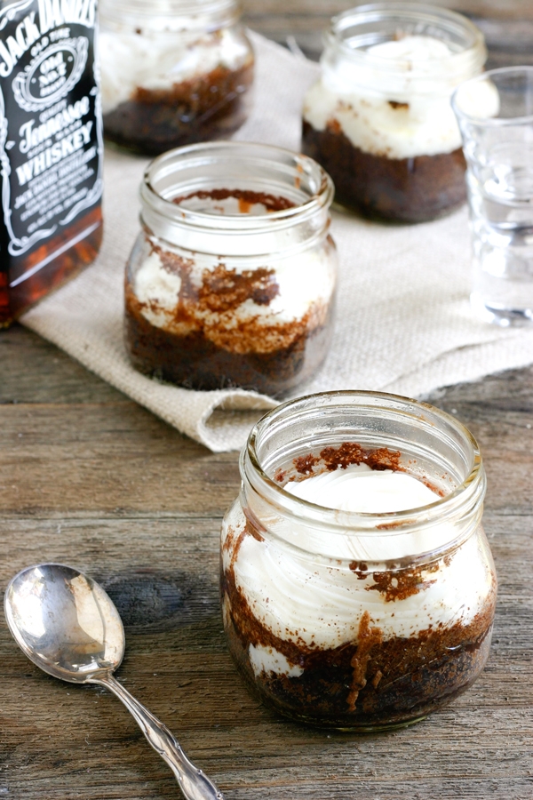 Whiskey in a Jar (Flourless) Chocolate Cake