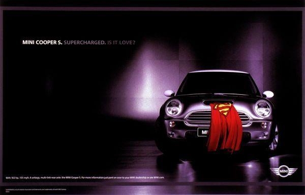 Mini Cooper S "Superman" ad