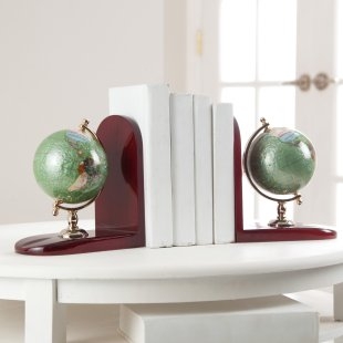 Globe Bookends