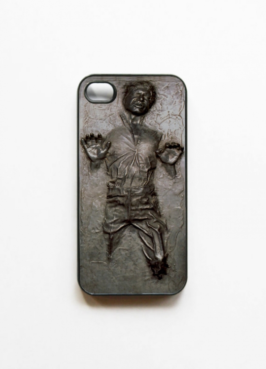 Han Solo Frozen in Carbonite. Star Wars iPhone 4 Case  
