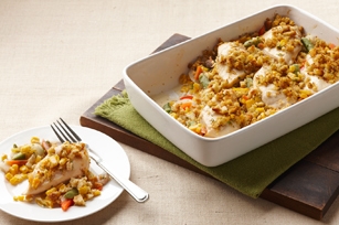 stuffing crusted chicken