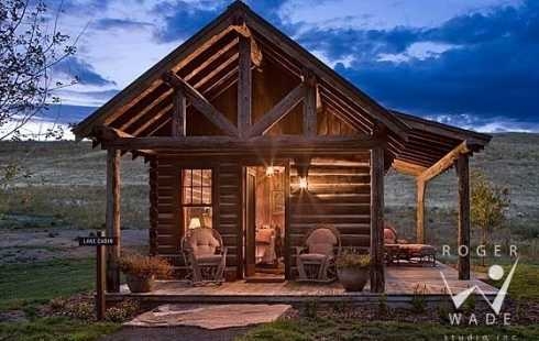 Small log cabin