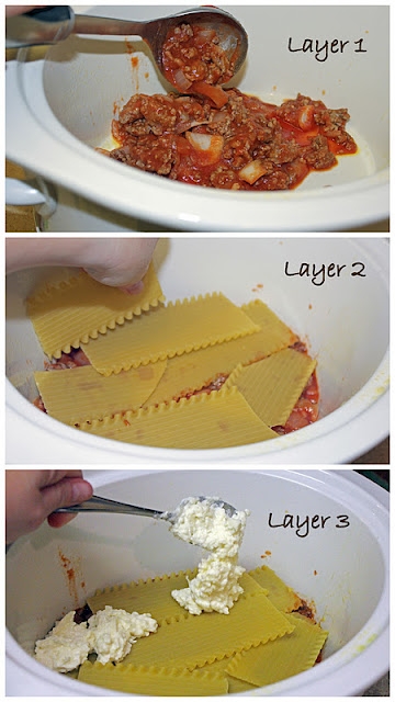 Crock pot Lasagna