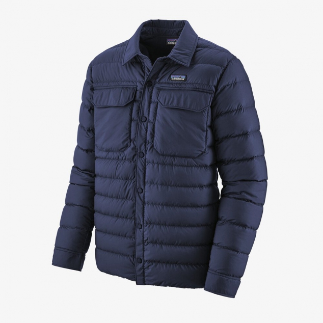 Men's Silent Down Shirt Jacket - Image 3