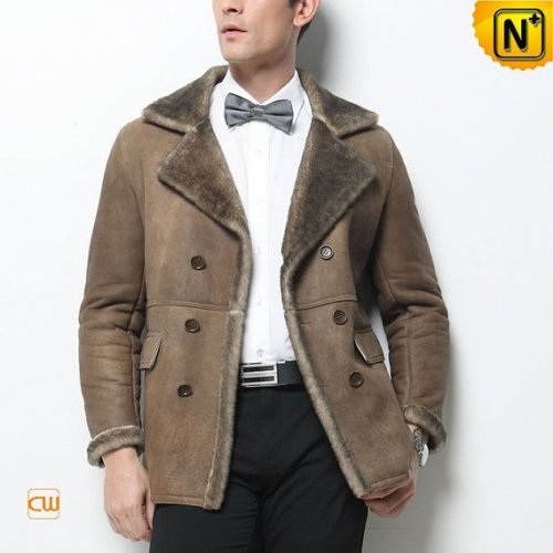 Mens Merino Shearling Coat CW877206