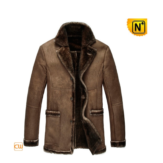 Mens Shearling Leather Coat CW851298