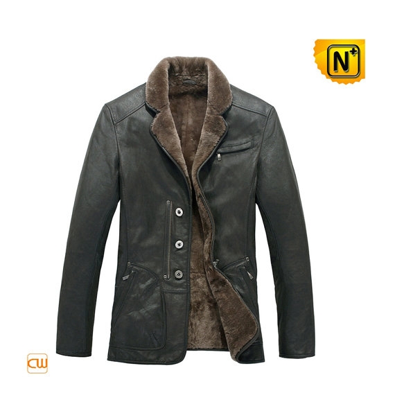 Mens Shearling Leather Jackets CW819076