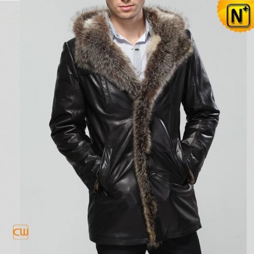 Mens Shearling Overcoat CW877158