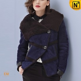 Merino Shearling Coat for Women CW644150