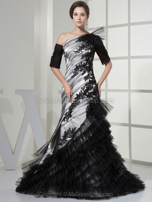 mermaid prom dress