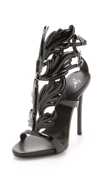 Metal Wing Sandals by Giuseppe Zanotti