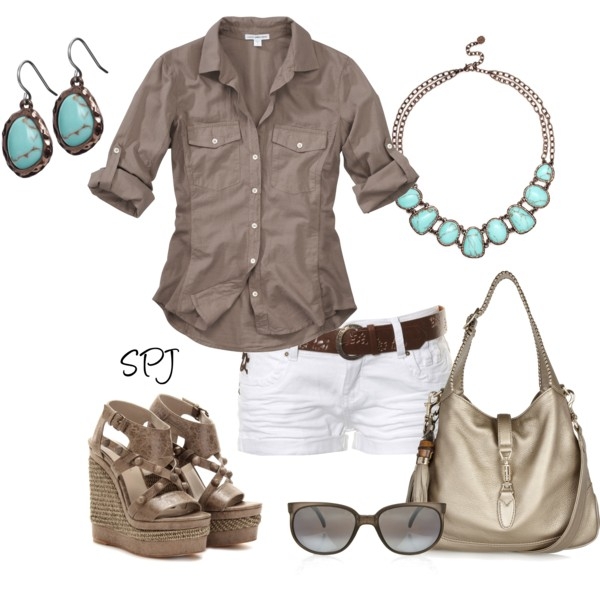 Metallic and Turquoise