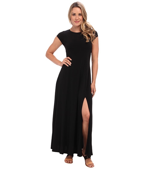 MICHAEL Michael Kors Cap Sleeve Slit Maxi Dress