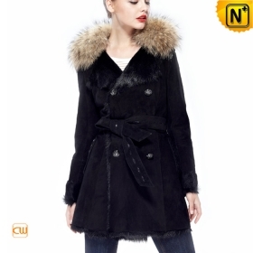 Michigan Ladies Shearling Sheepskin Coat CW644369
