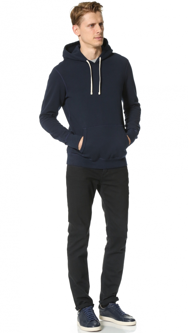 Mid Weight Terry Pullover Hoodie