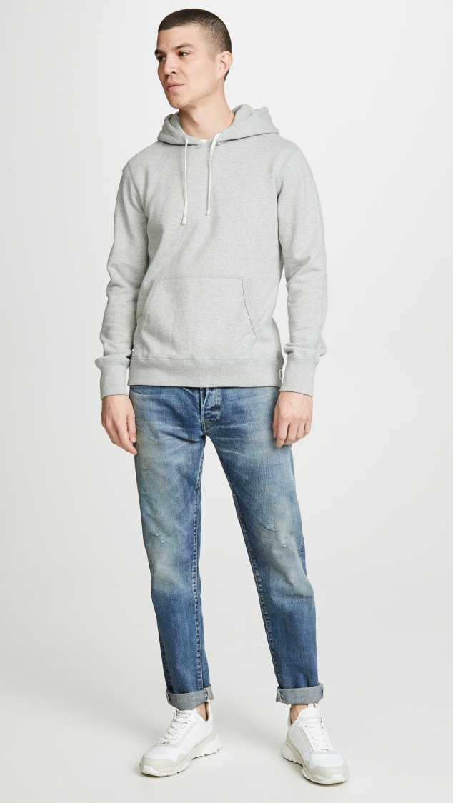 Mid Weight Terry Pullover Hoodie
