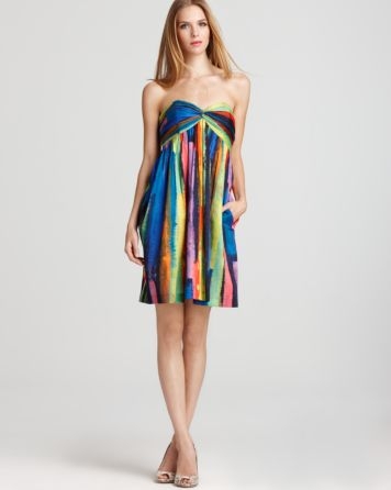 Milly Dress - Twist Strapless
