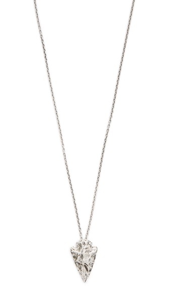 Mini Arrowhead Pendant Necklace by Pamela Love