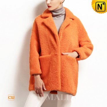 Moscow Womens Reversible Shearling Coat CW650302