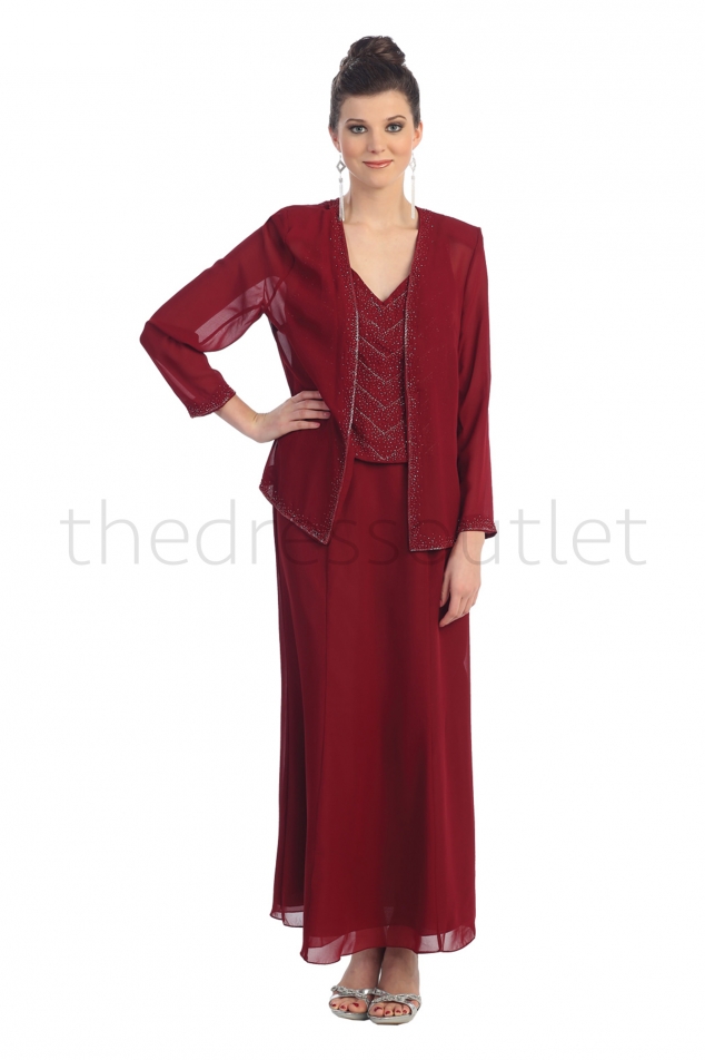 MOTHER OF BRIDE DRESSES PLUS SIZE FUNERAL CHURCH FORMAL