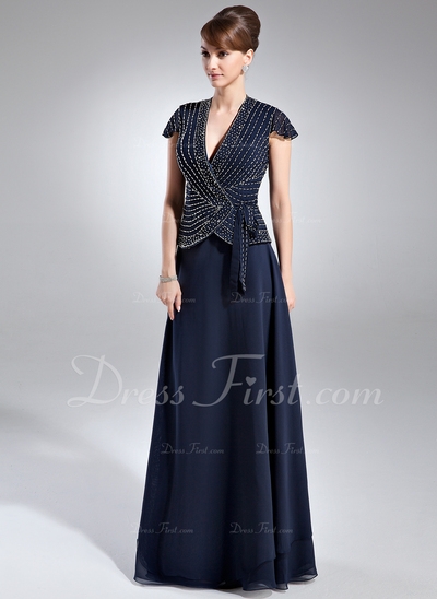 Mother-Of-The-Bride-Dress-With-Beading
