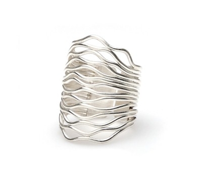 Mudra Silver Ring by John Greed