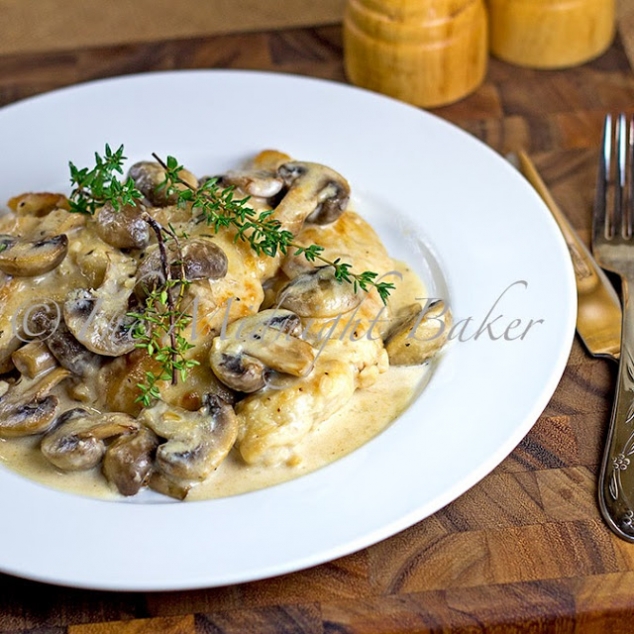 Mushroom Asiago Chicken Recipe