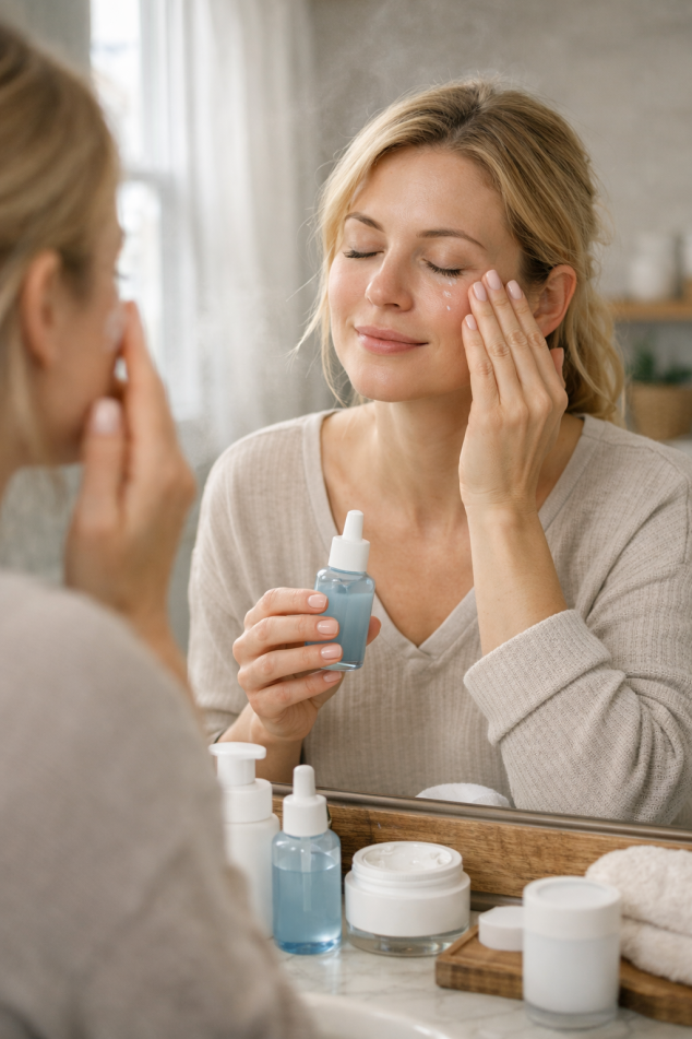My Simple Low-Irritation Winter Skincare Routine That Keeps Skin Calm