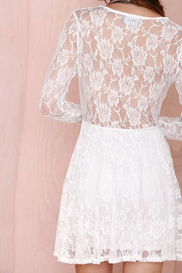 Nasty Gal Get Laced Dress - Image 3
