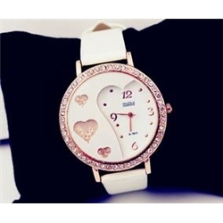 New Arrival Heart Shape Romantic Lady s Watch