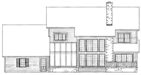 Nice Country Colonial House Plan - Image 3