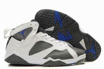Nike Air Jordan 7 Retro White/Grey Men's