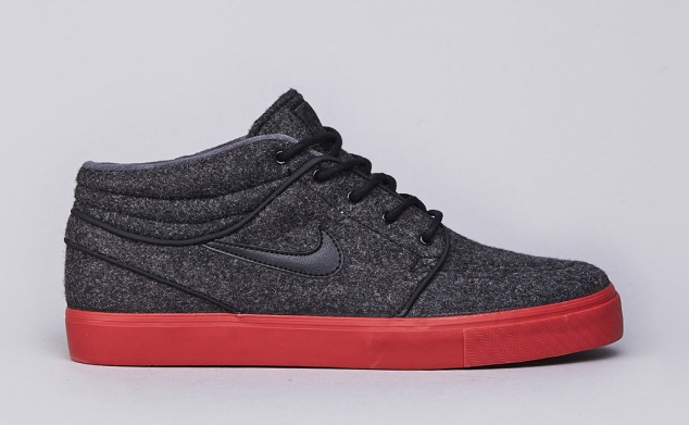 Nike SB Stefan Janoski Mid Black - Image 3