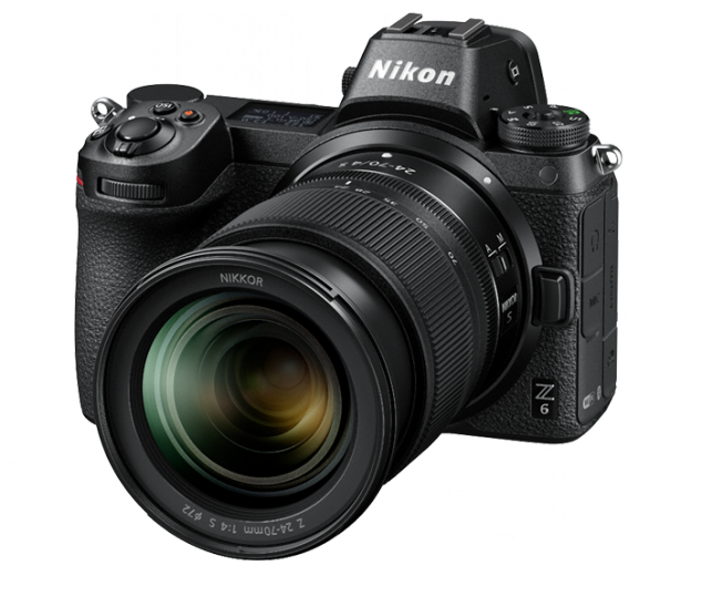 Nikon Z6 Full-Frame Mirrorless Digital Camera with Interchangeable Lenses